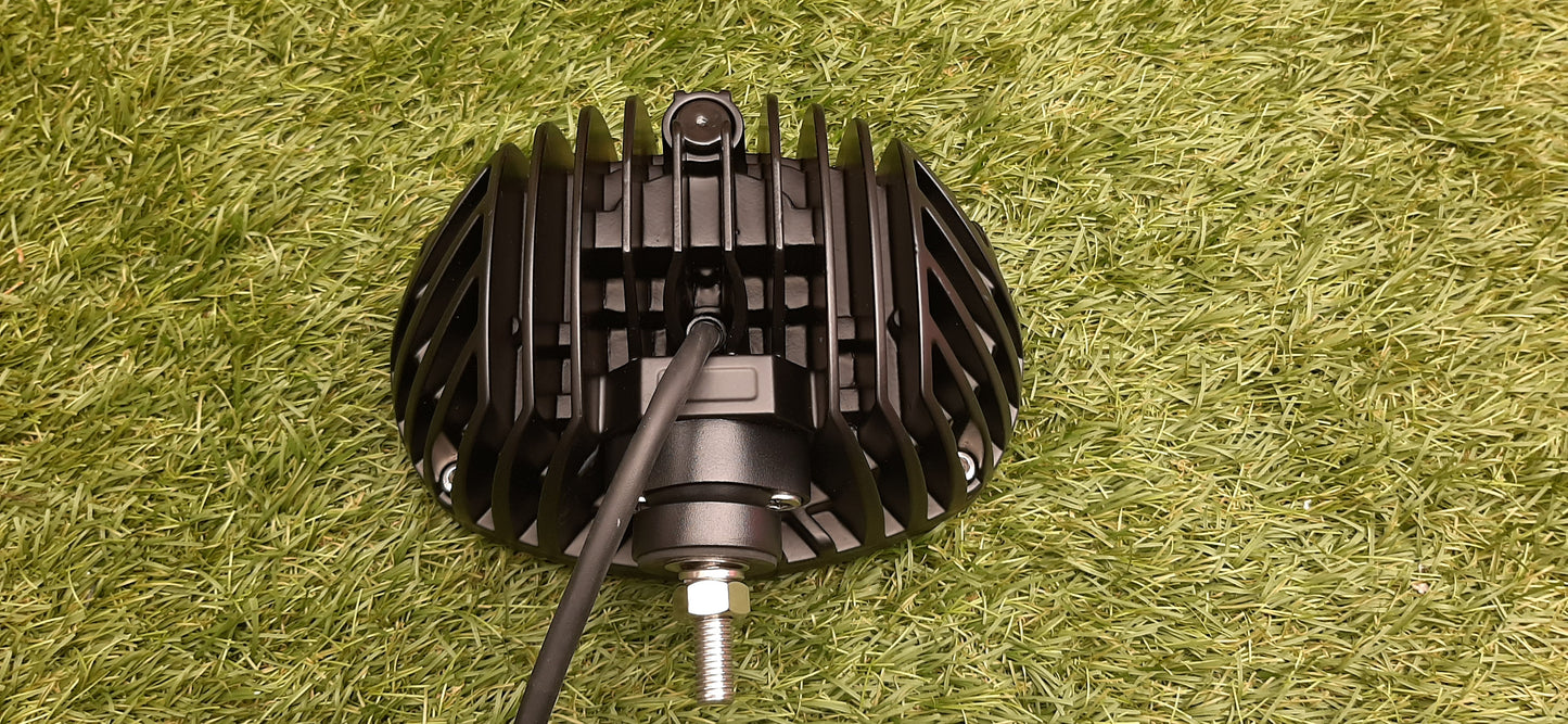 Oval LED Headlight Pair - Road Legal