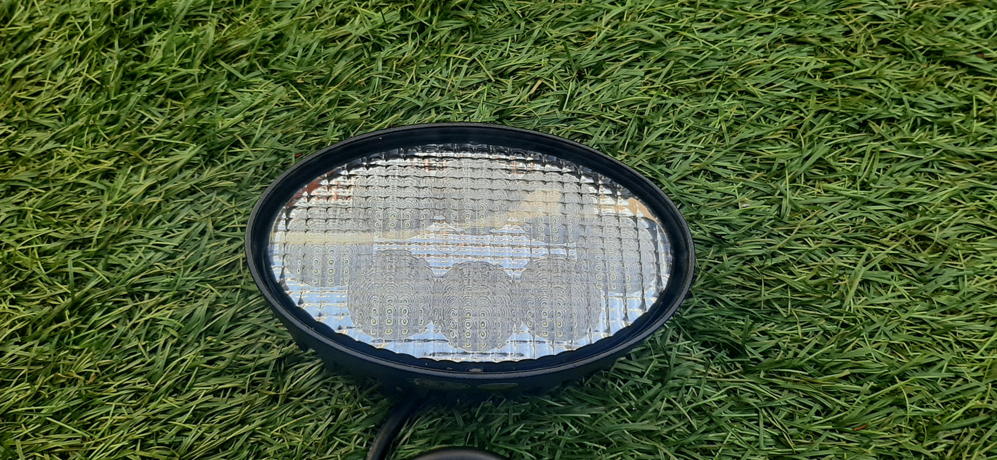 Handrail/Roof/Mudguard Lamp, Oval, Side Mount