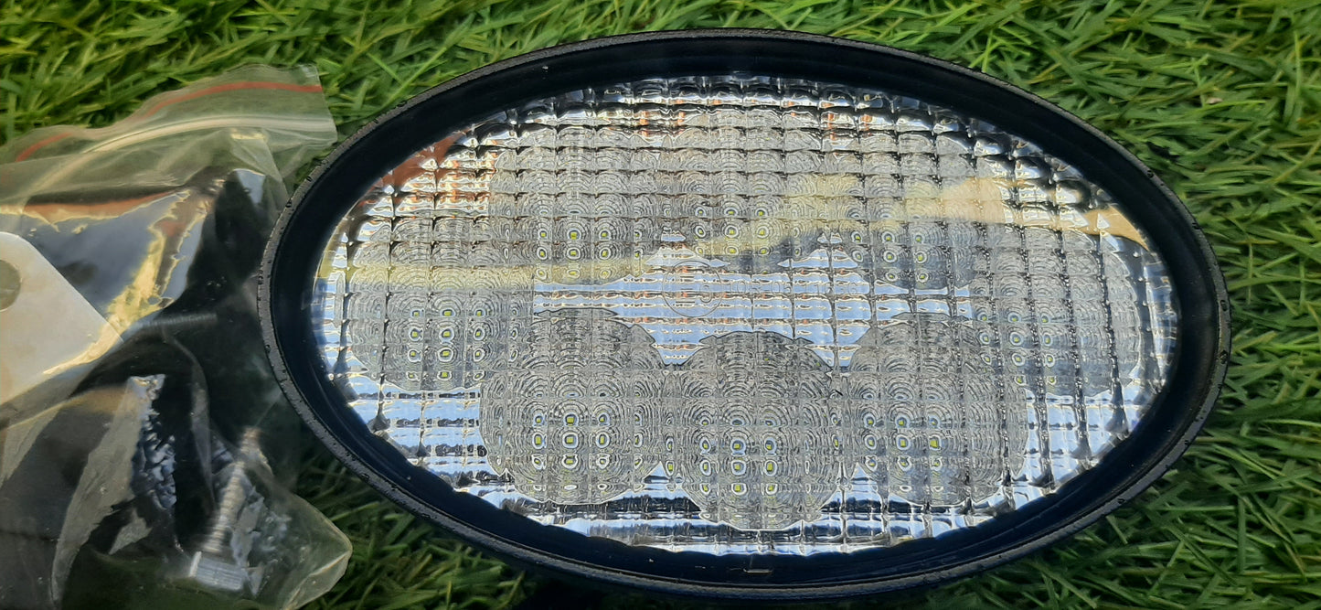 Handrail/Roof/Mudguard Lamp, Oval, Side Mount