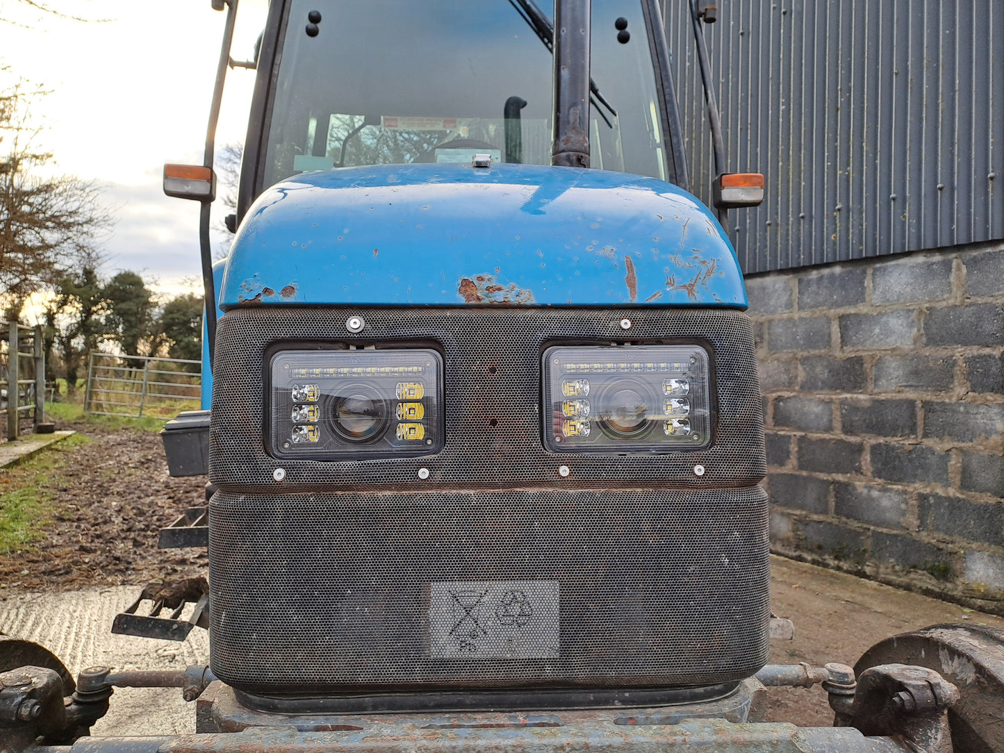 New Holland LED Headlight Pair - Road Legal