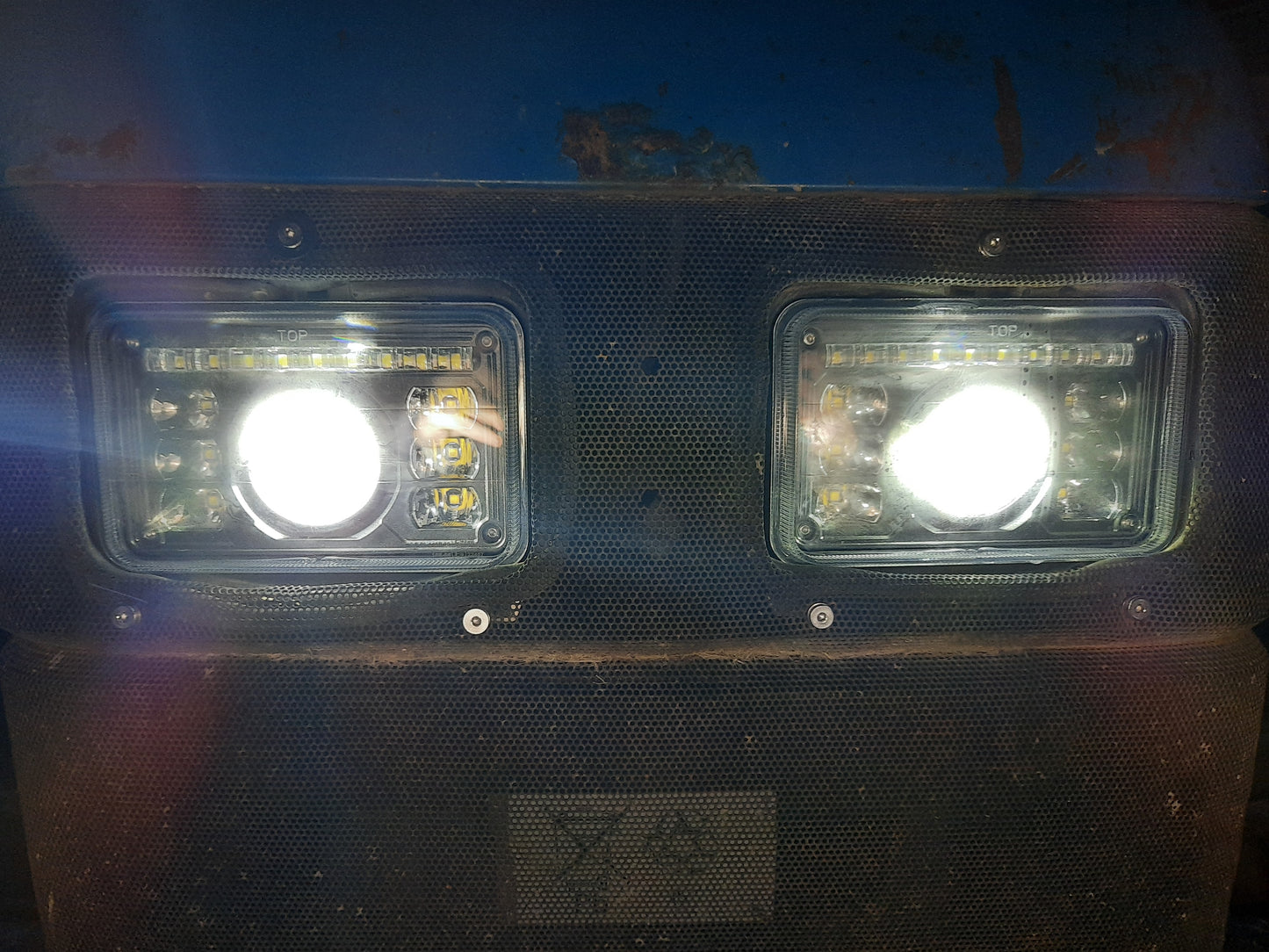 New Holland LED Headlight Pair - Road Legal