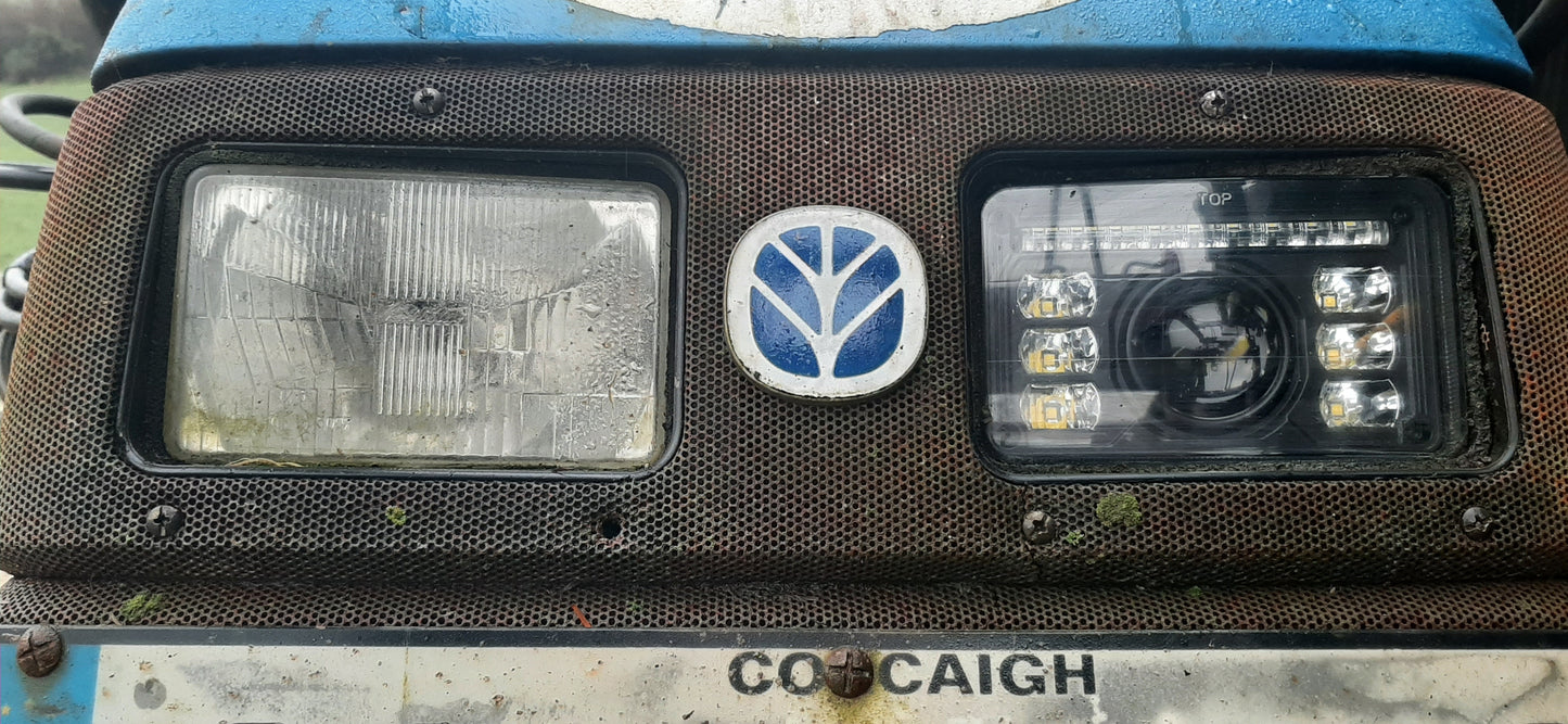 New Holland LED Headlight Pair - Road Legal