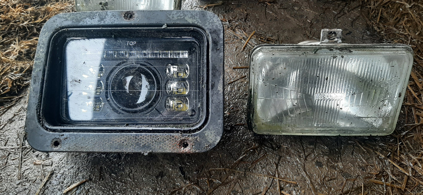New Holland LED Headlight Pair - Road Legal