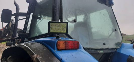 Rectangular Roof and Mudguard Lamp