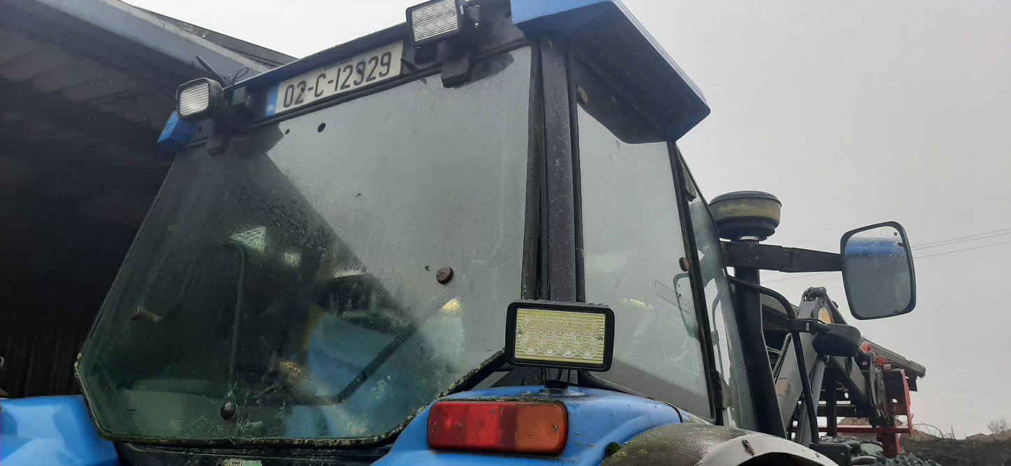 Rectangular Roof and Mudguard Lamp