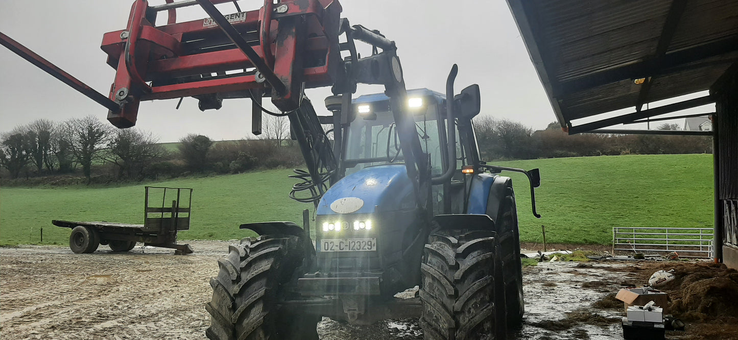 New Holland LED Headlight Pair - Road Legal