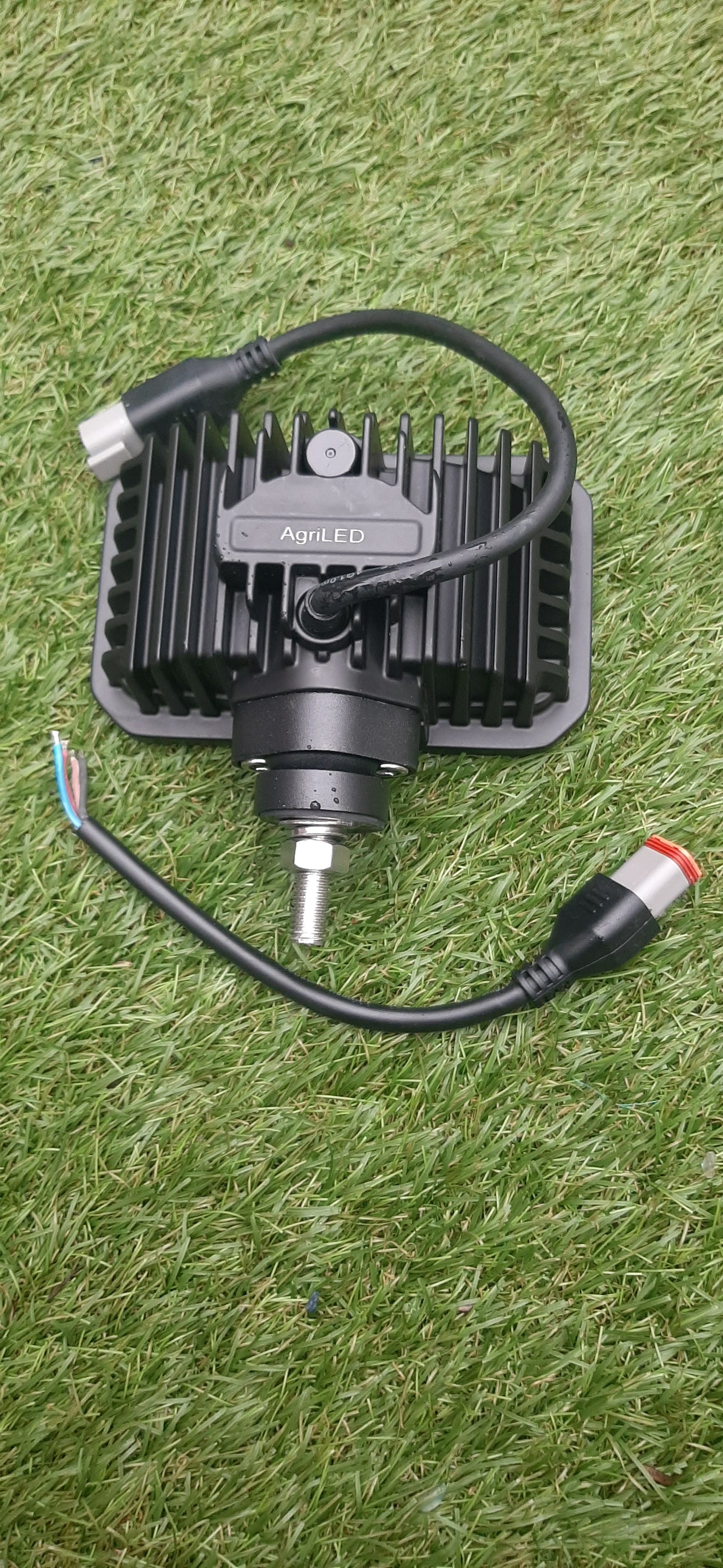 Rectangular Bottom Mount LED Headlight Pair - Road Legal