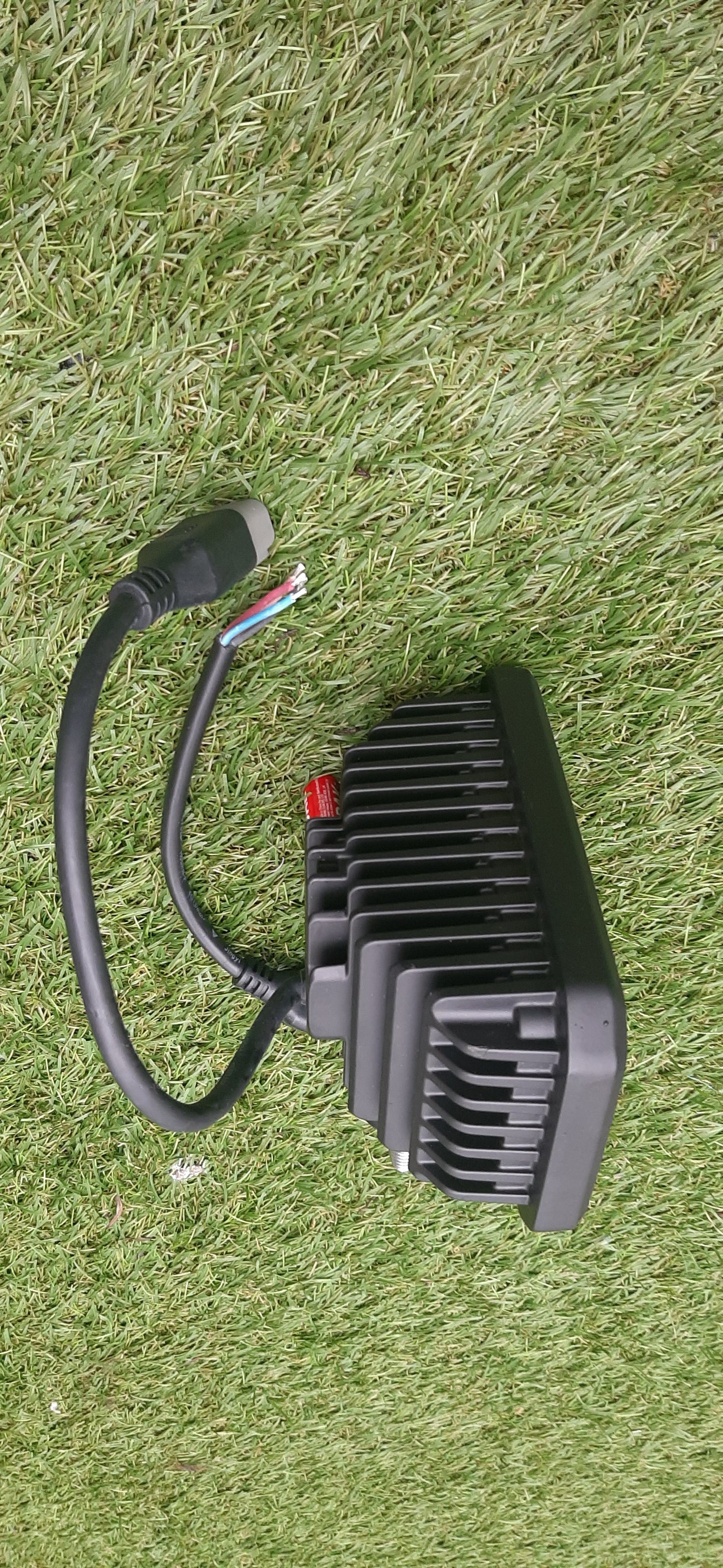 Rectangular Bottom Mount LED Headlight Pair - Road Legal