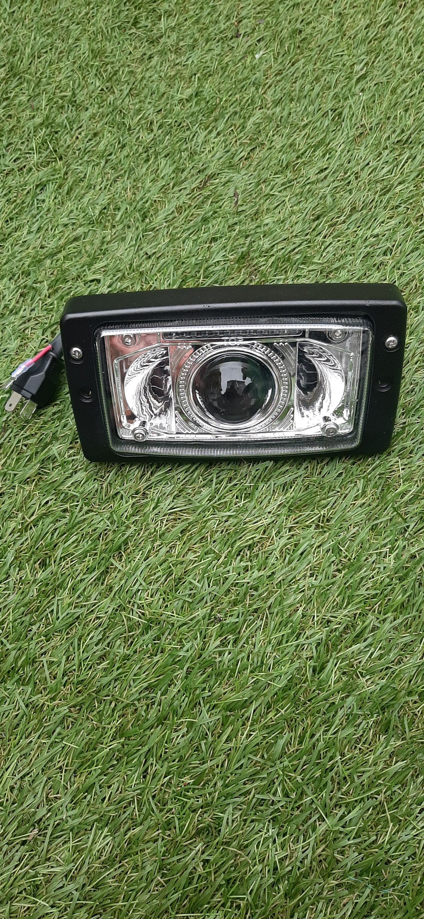 Rectangular Headlight and Roof Lamp - Road Legal