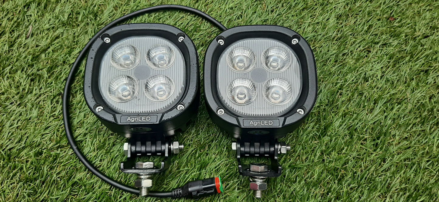 Sprayer Lamp, Square, 4" Blue Light Spot Beam