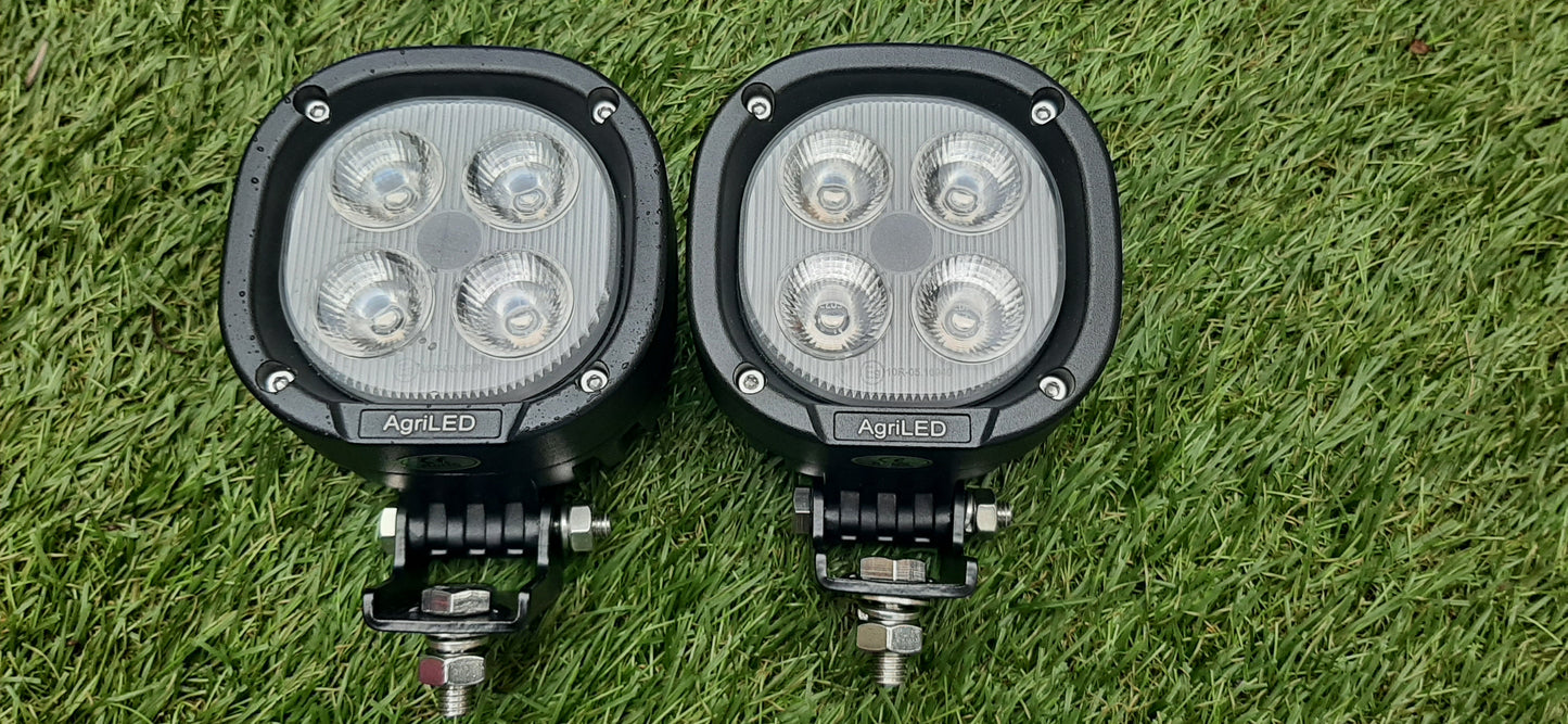 Sprayer Lamp, Square, 4" Blue Light Spot Beam