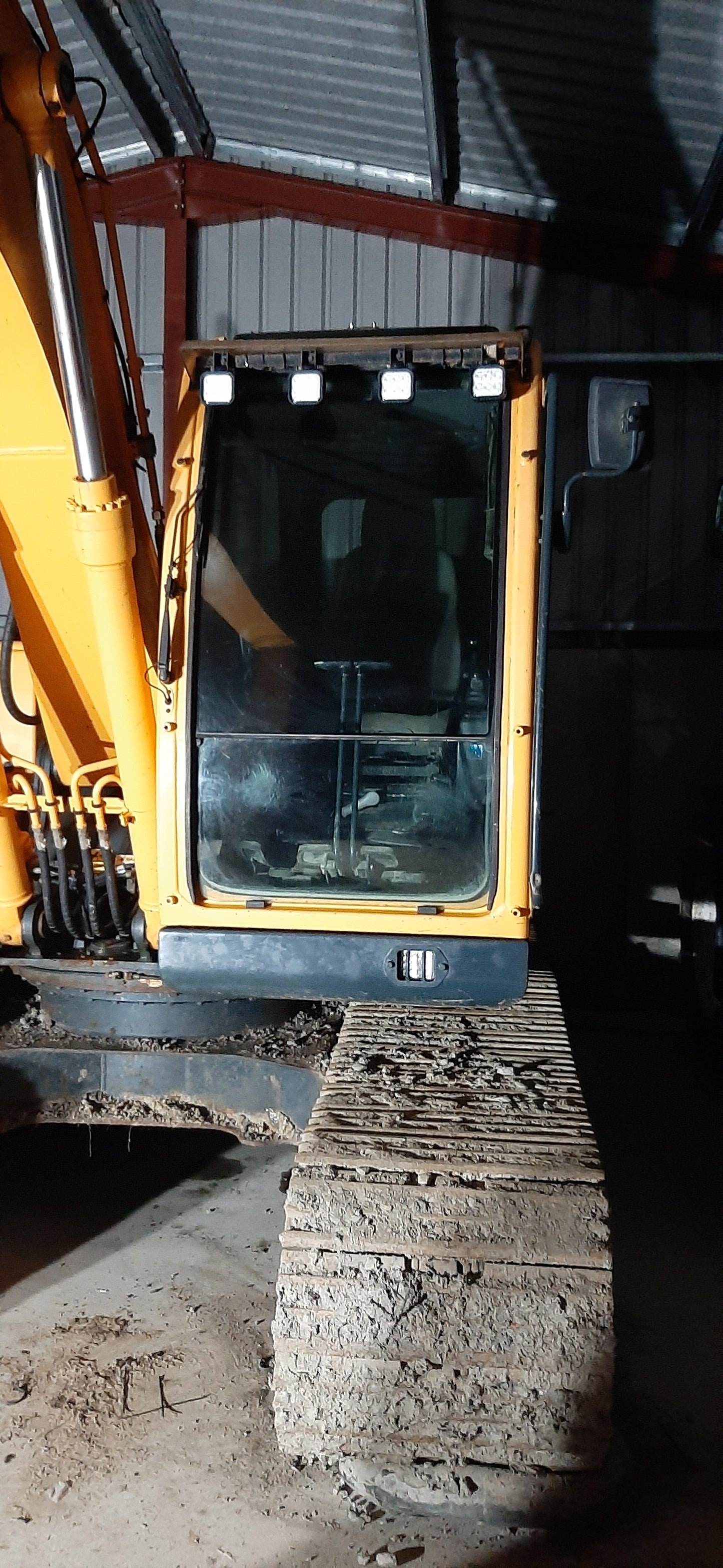 Roof/Mudguard/Handrail Lamp, Square, 4"