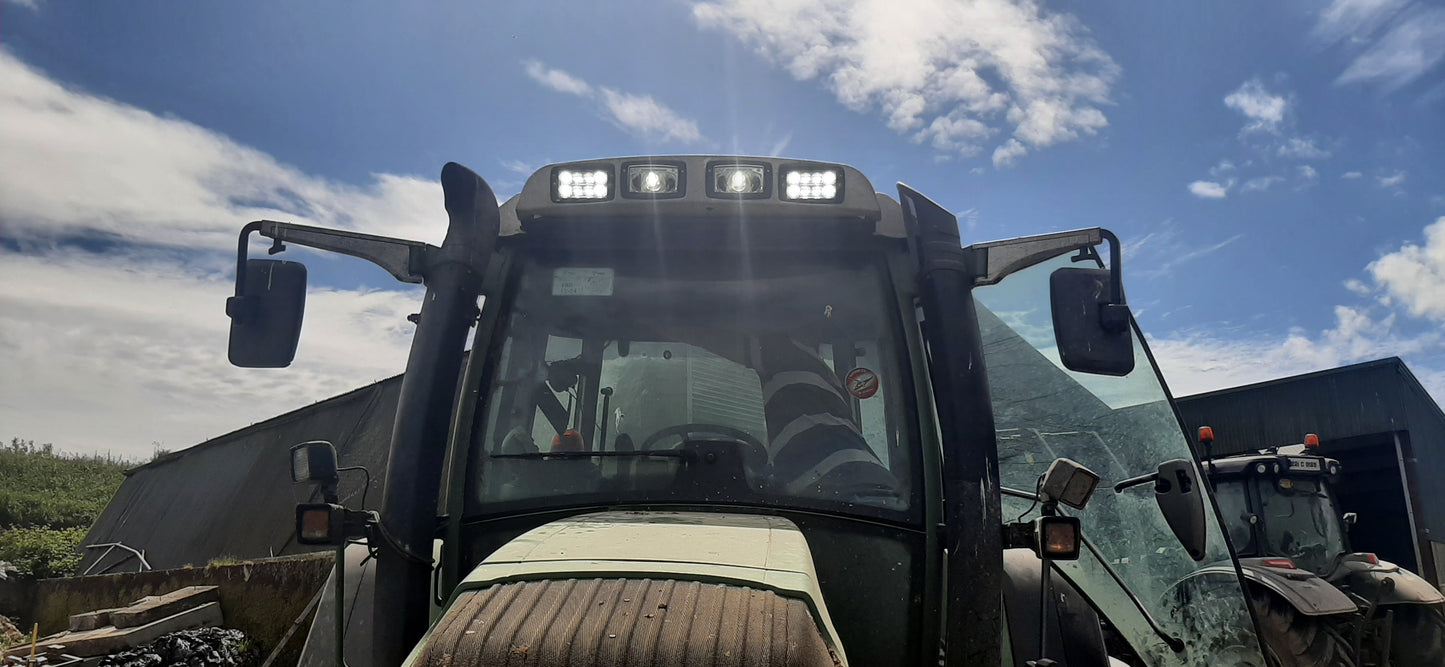 Rectangular Headlight and Roof Lamp - Road Legal