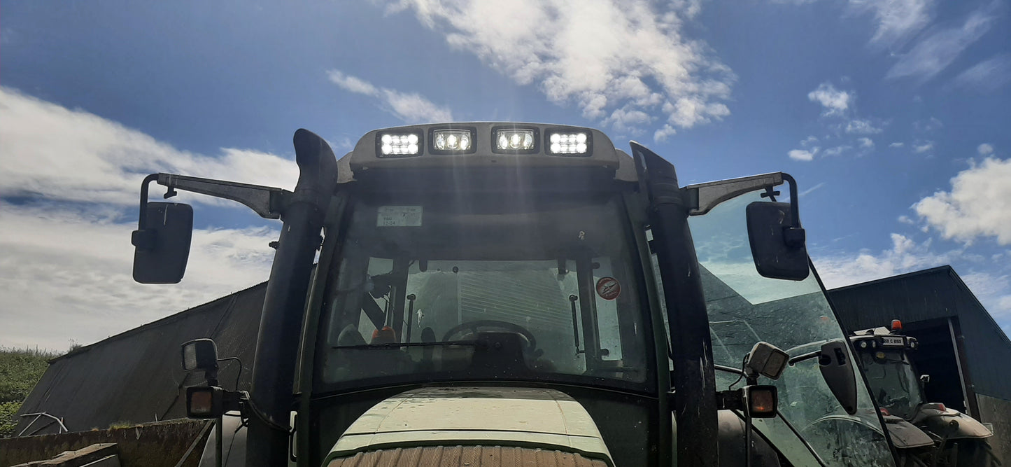 Rectangular Headlight and Roof Lamp - Road Legal