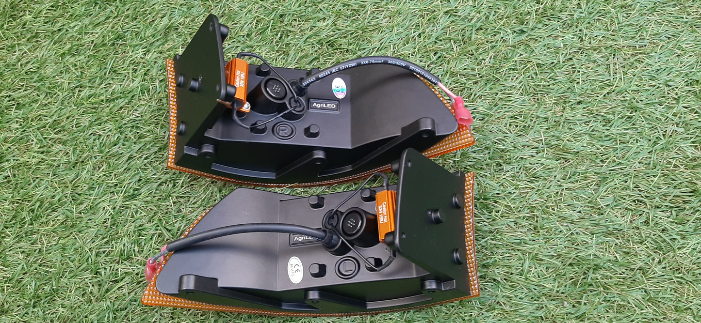 CASE Maxxum MX Magnum Amber LED Corner Roof Lamp Pair