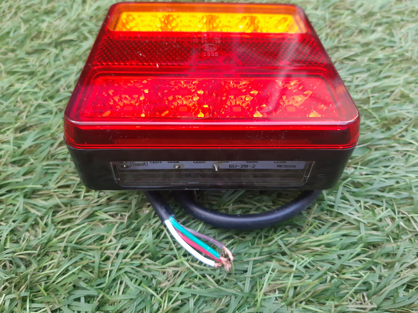 Trailer Lights (Square) LED Slim without Number Plate light