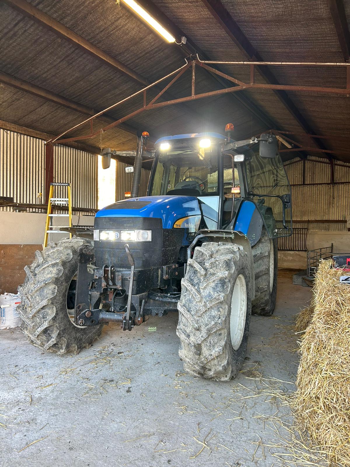 New Holland T5 T6 T7 TLA TSA LED Road Legal Headlights, Left and Right