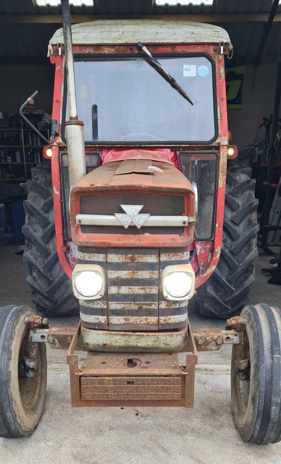 Massey Ferguson 100 Series LED Headlight Pair - Off Road