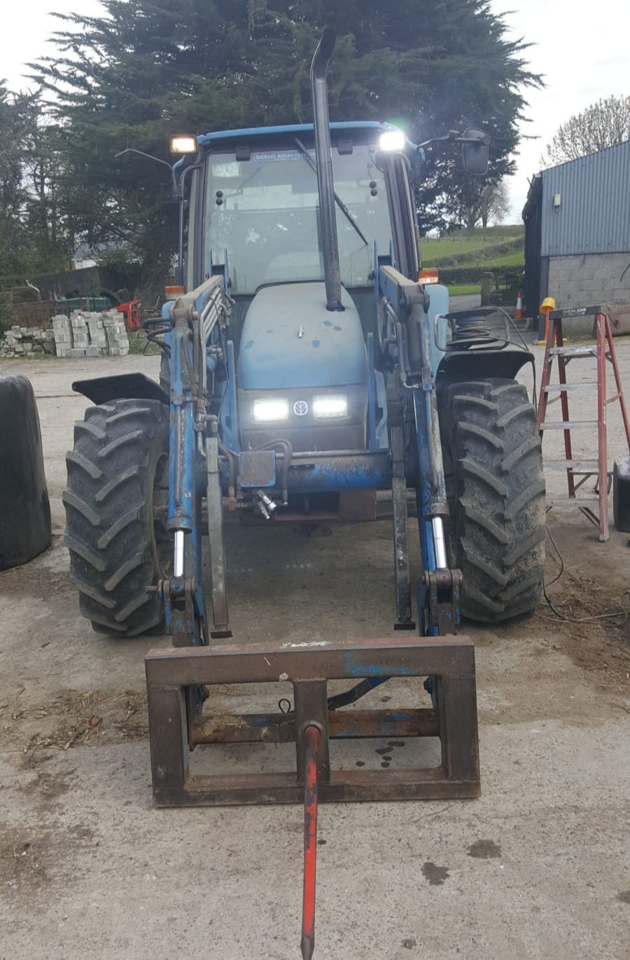 New Holland LED Headlight Pair - Road Legal