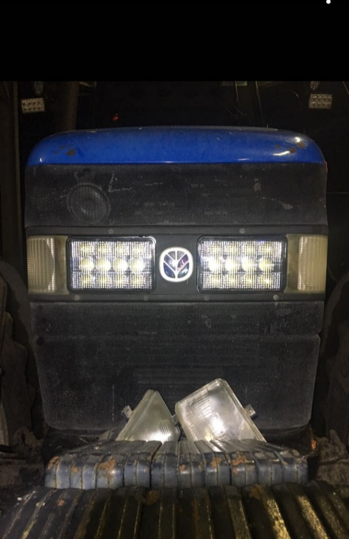 New Holland LED Headlight Pair - Off Road