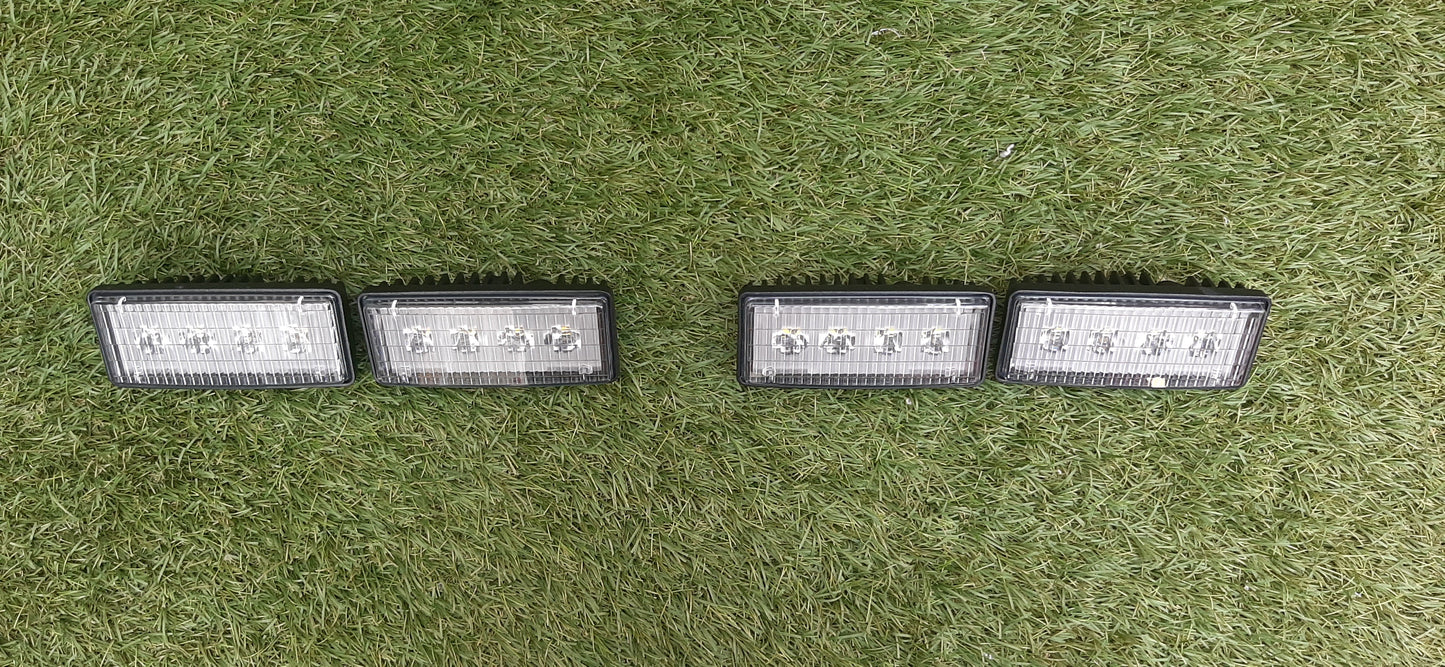 John Deere 00 & 10 Series LED Roof Lamps - Set of 4.