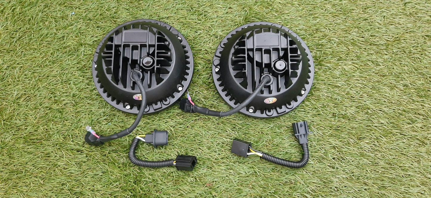 JEEP LED Headlight Pair - Road Legal