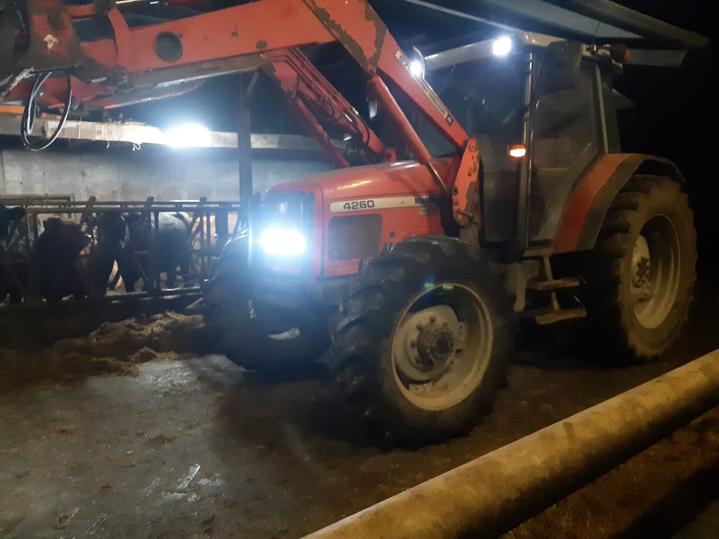 Massey Ferguson 300/3000/4000/6000 LED Headlight Pair - Road Legal