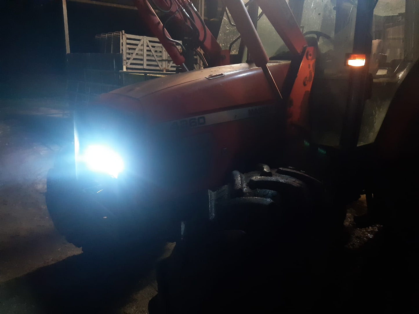 Massey Ferguson 300/3000/4000/6000 LED Headlight Pair - Road Legal