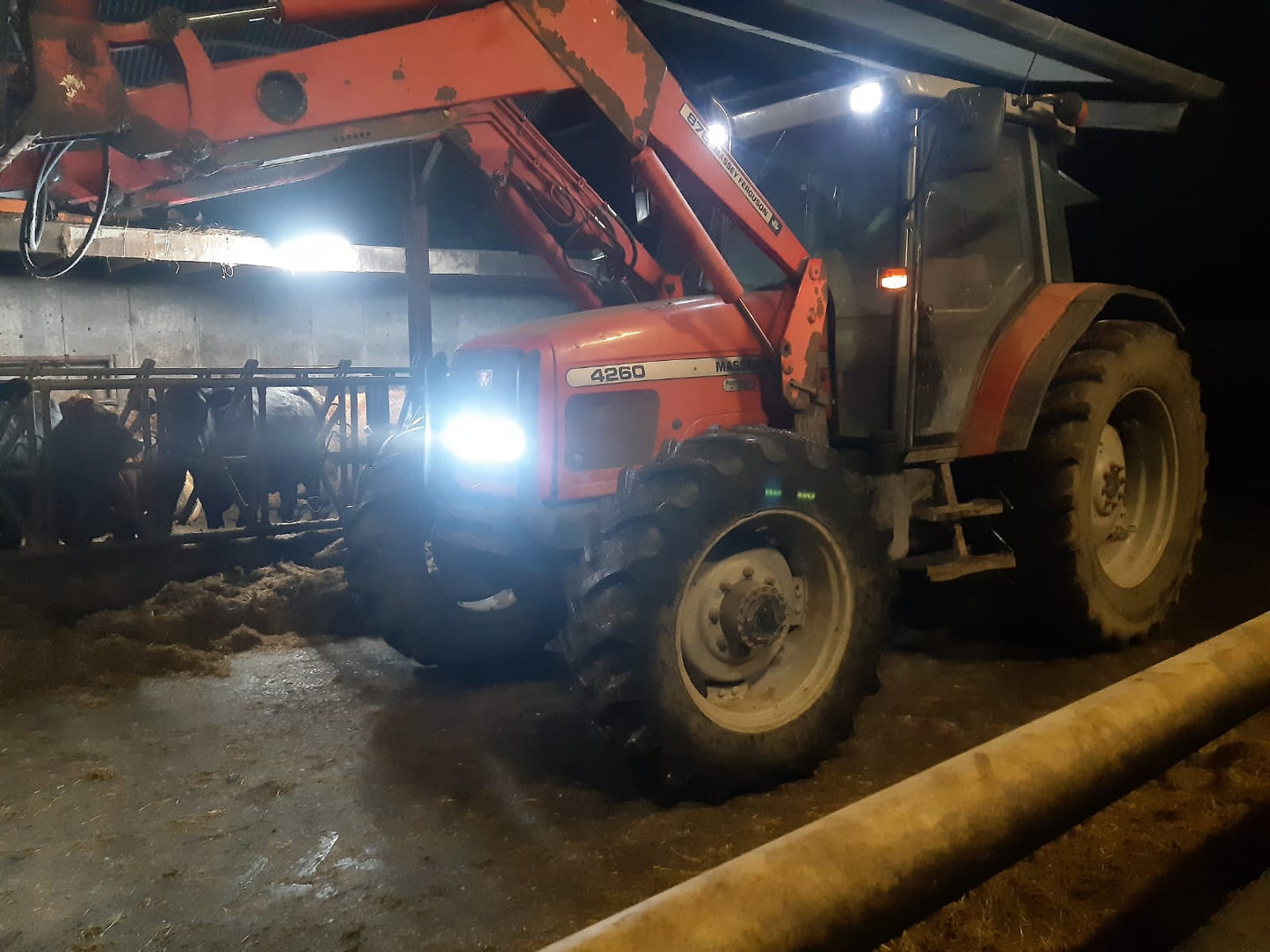 Massey Ferguson 300/3000/4000/6000 LED Headlight Pair - Road Legal