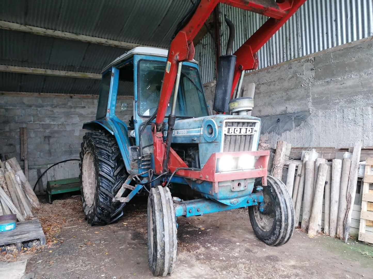 Ford/CASE IH/David Brown LED Headlight Pair - Off Road