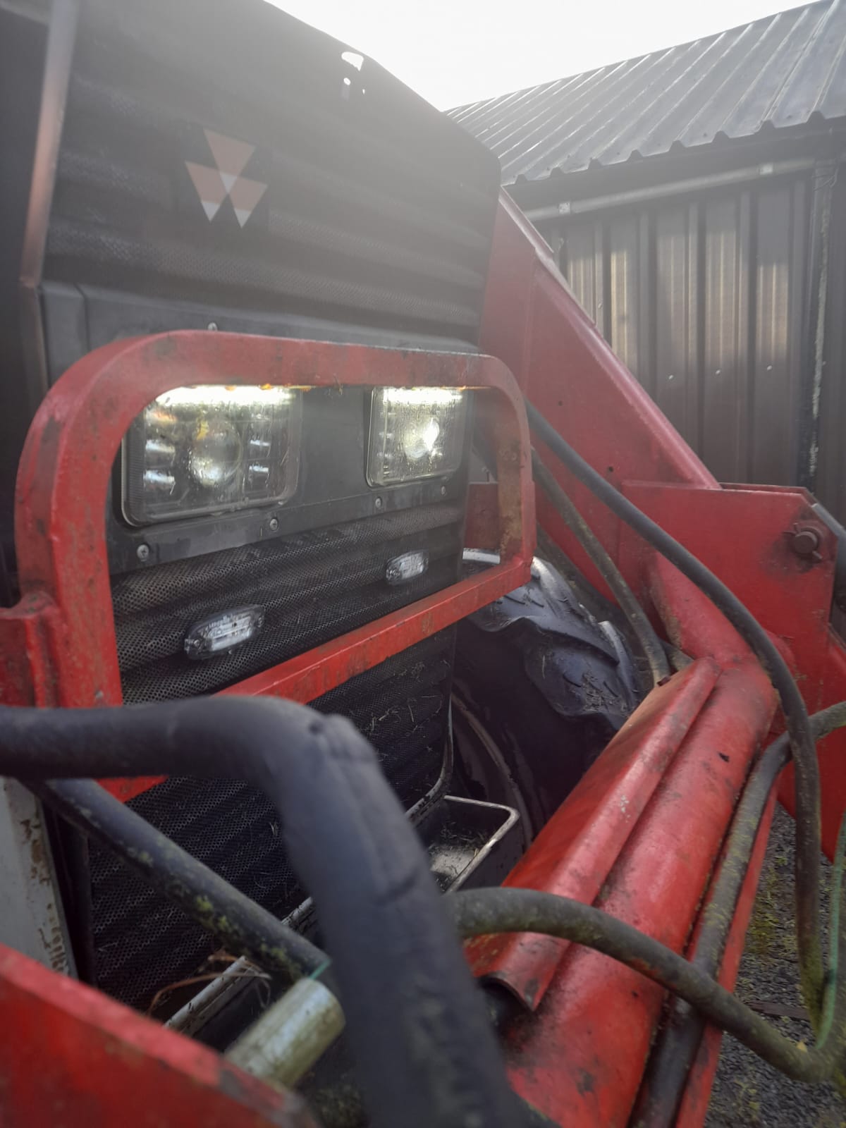 Massey Ferguson 300/3000/4000/6000 LED Headlight Pair - Road Legal