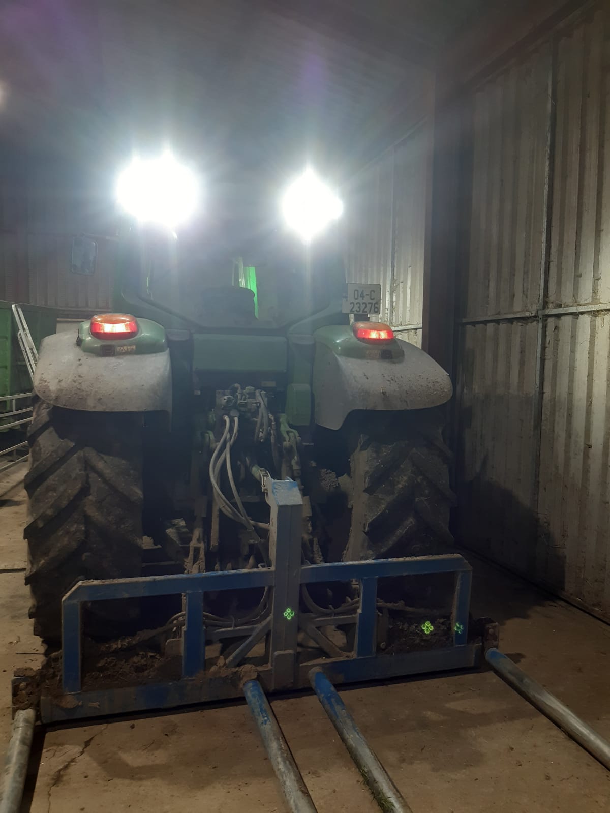 Roof Lamp John Deere, Oval Egg Shaped - Black