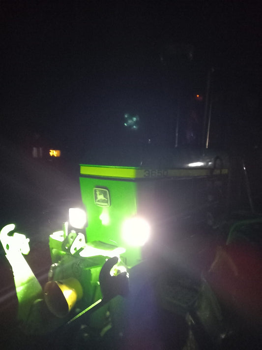 John Deere LED Headlight Pair - Road Legal