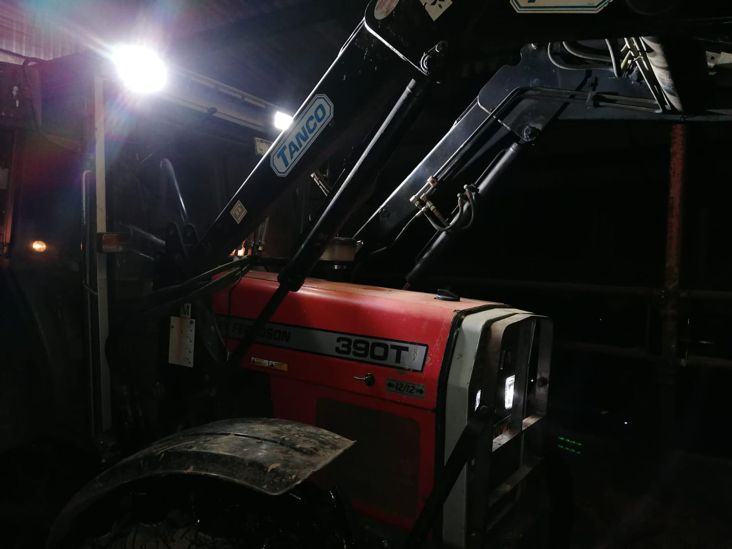 Rectangular Roof and Mudguard Lamp