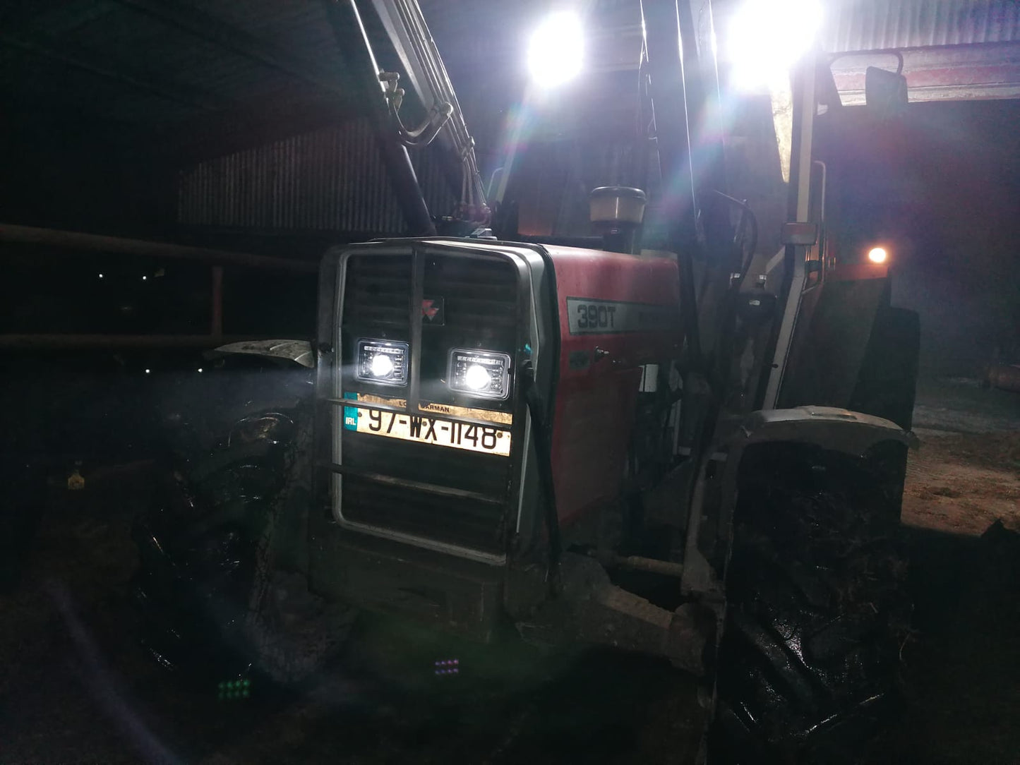 Massey Ferguson 300/3000/4000/6000 LED Headlight Pair - Road Legal