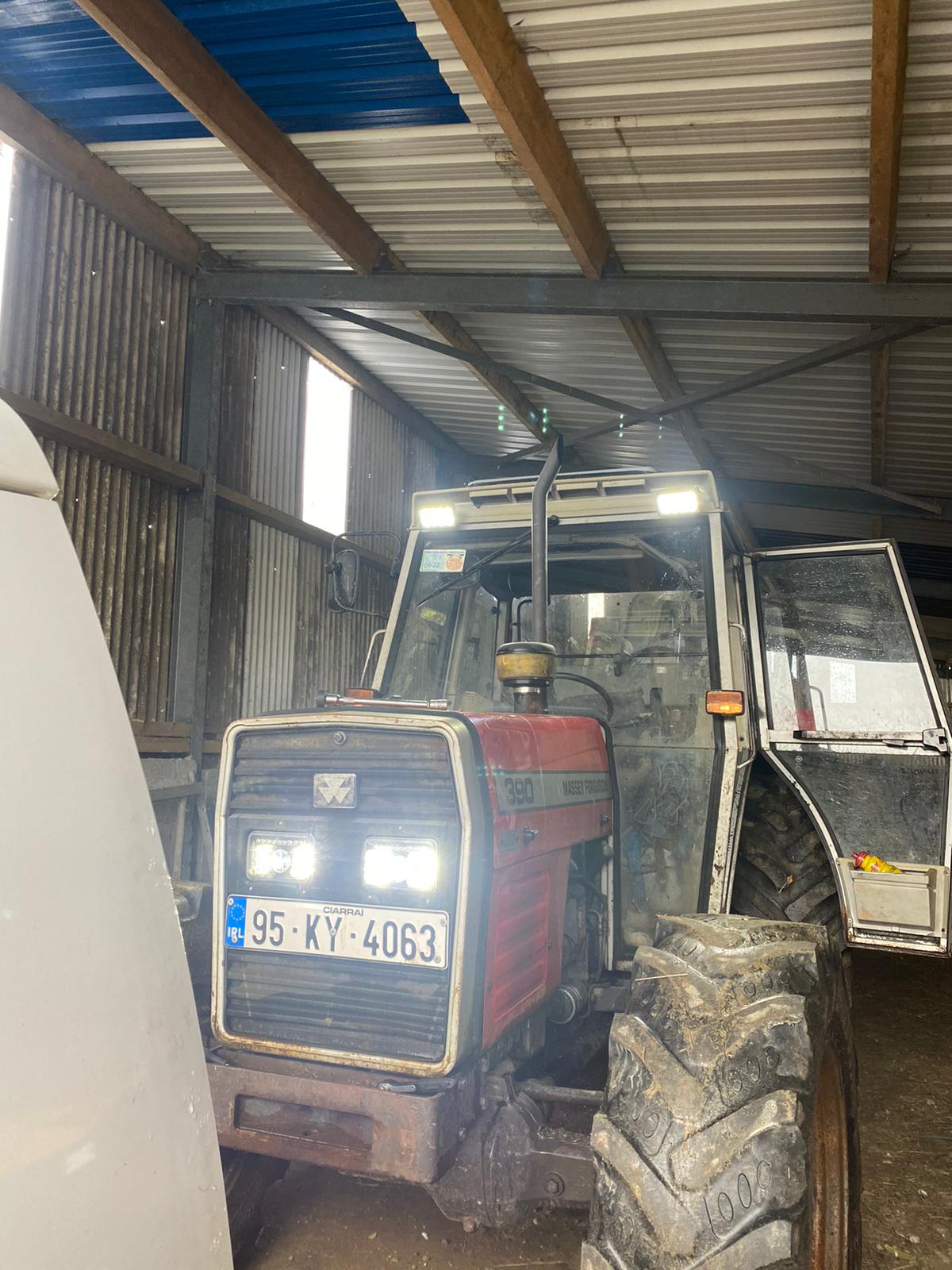 Massey Ferguson 300/3000/4000/6000 LED Headlight Pair - Road Legal