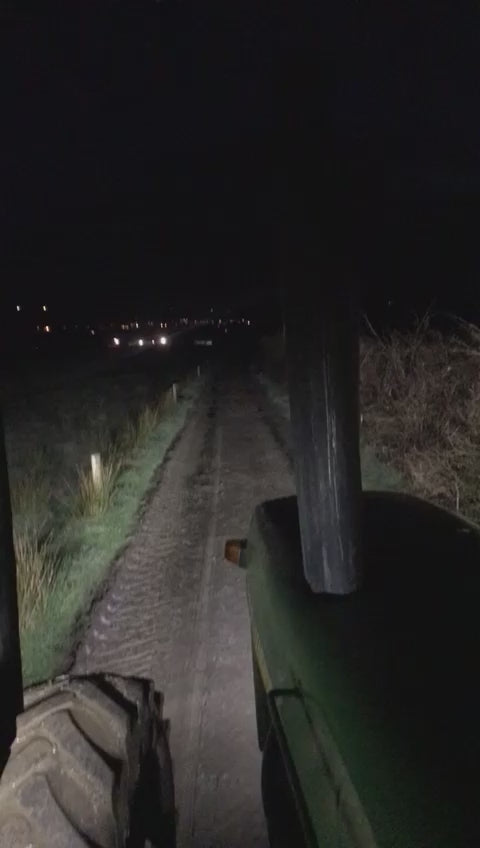 Headlights and side mudguard lamps