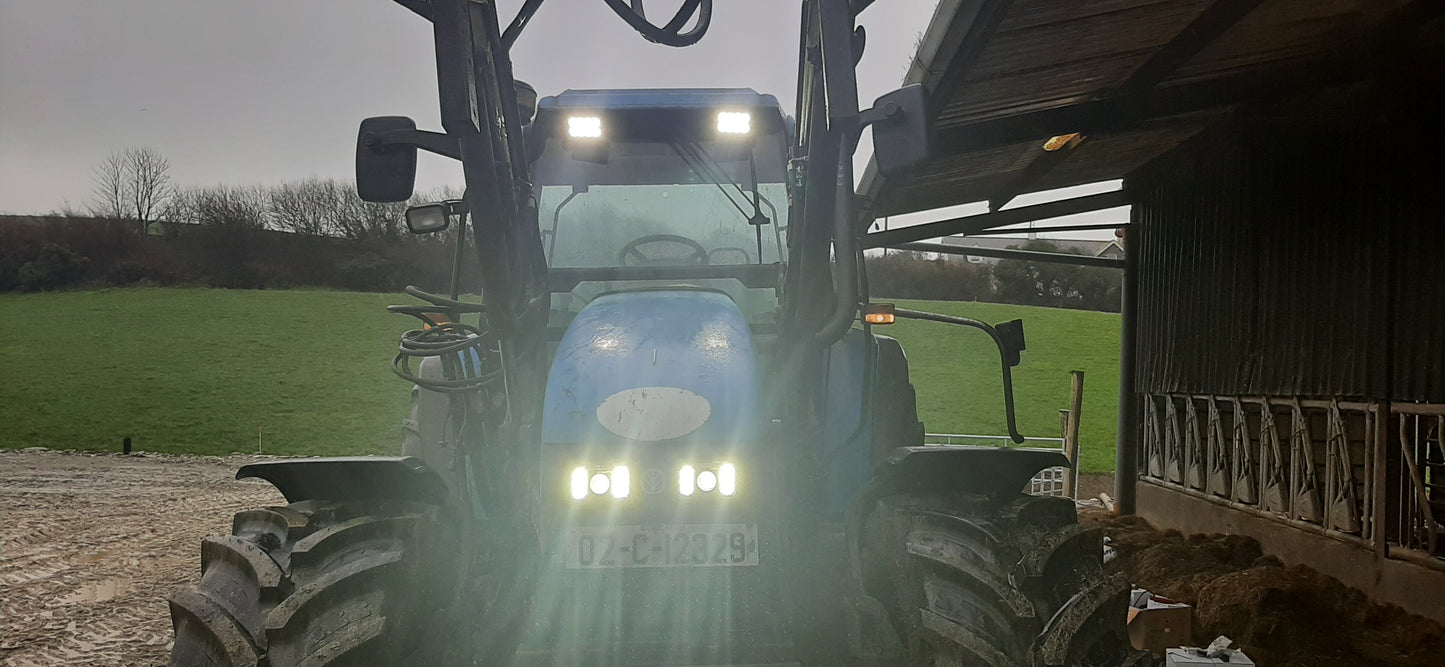 New Holland LED Headlight Pair - Road Legal