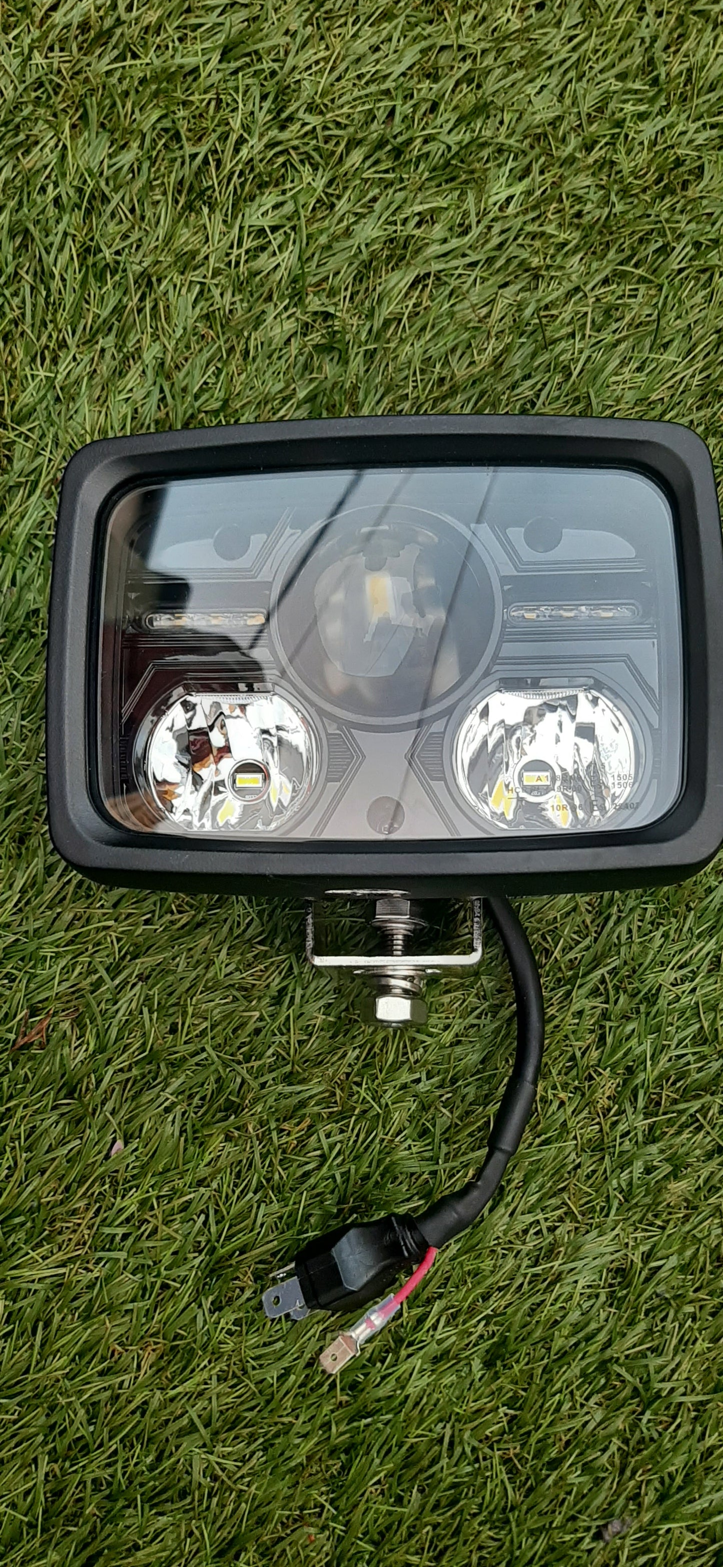 Rectangular LED Headlight Pair - Road Legal