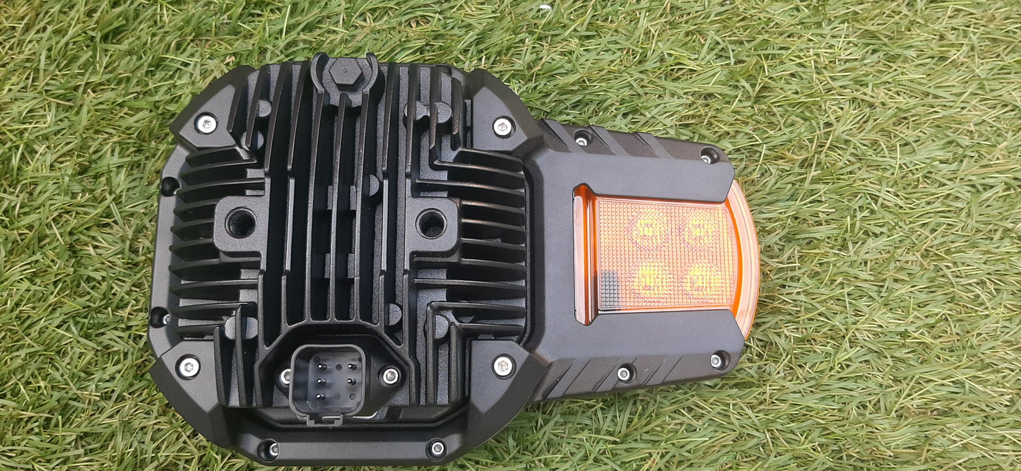 Fastrac/ FERMEC / JCB / Loadall / Manitou / Massey Ferguson / Teleporter LED Combination Headlight Pair - Road Legal