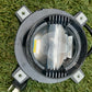 Road Legal Round LED Headlight Pair Low and High Beam