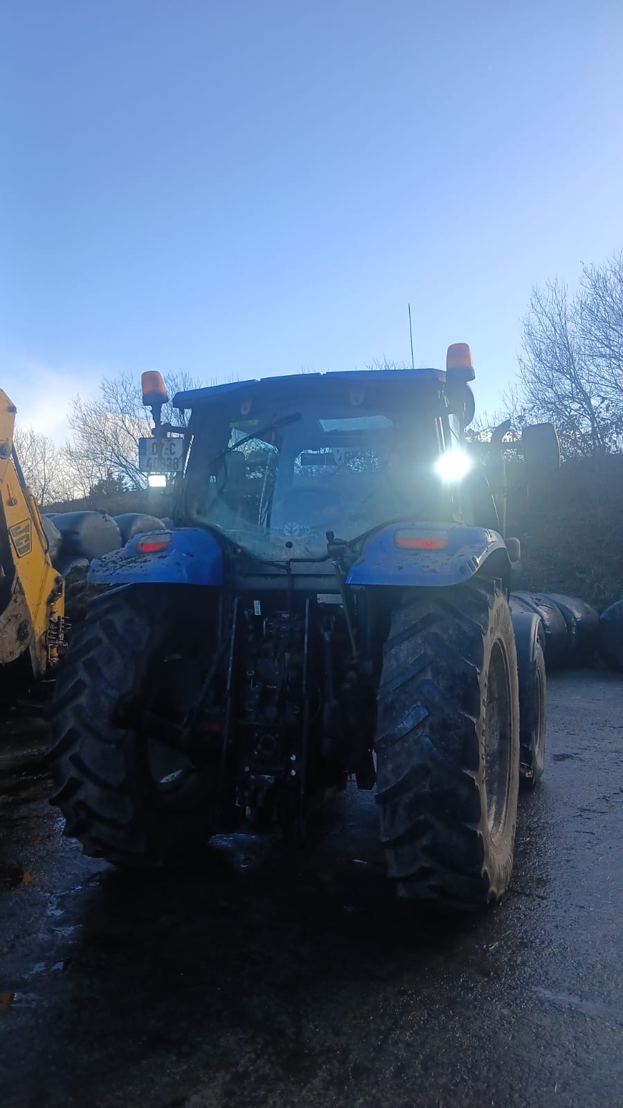 New Holland T5 T6 T7 TLA TSA LED Road Legal Headlights, Left and Right