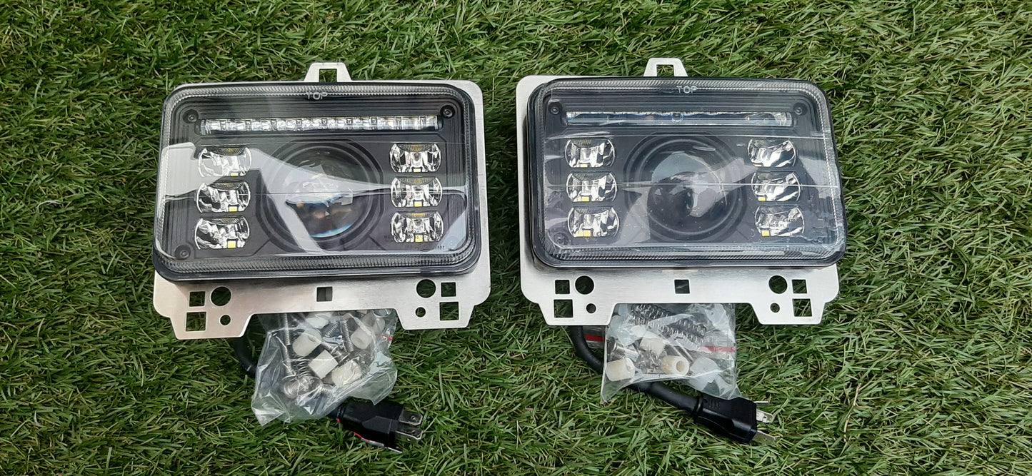 Landini LED Headlight Pair - Road Legal