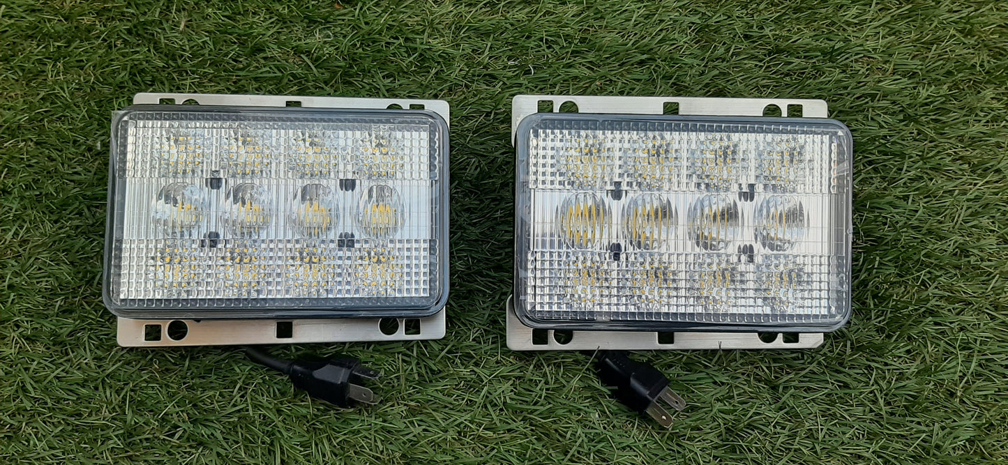 John Deere 20 & 30 Sers LED Headlight Pair - Off Road