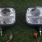 FERMEC LED Combination Headlight Pair - Road Legal